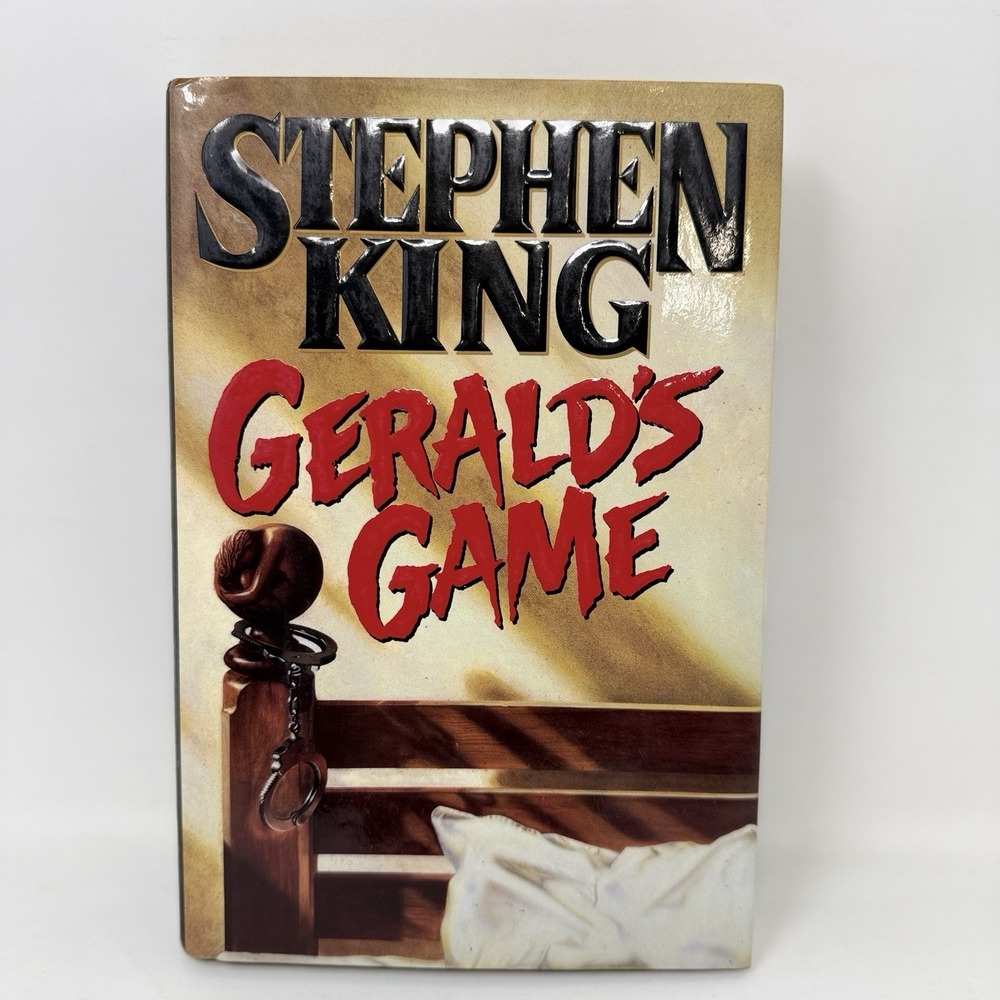 GERALD'S GAME BY STEPHAN KING HC BOOK 1992 1st EDIT 1st PR DJ VIKING